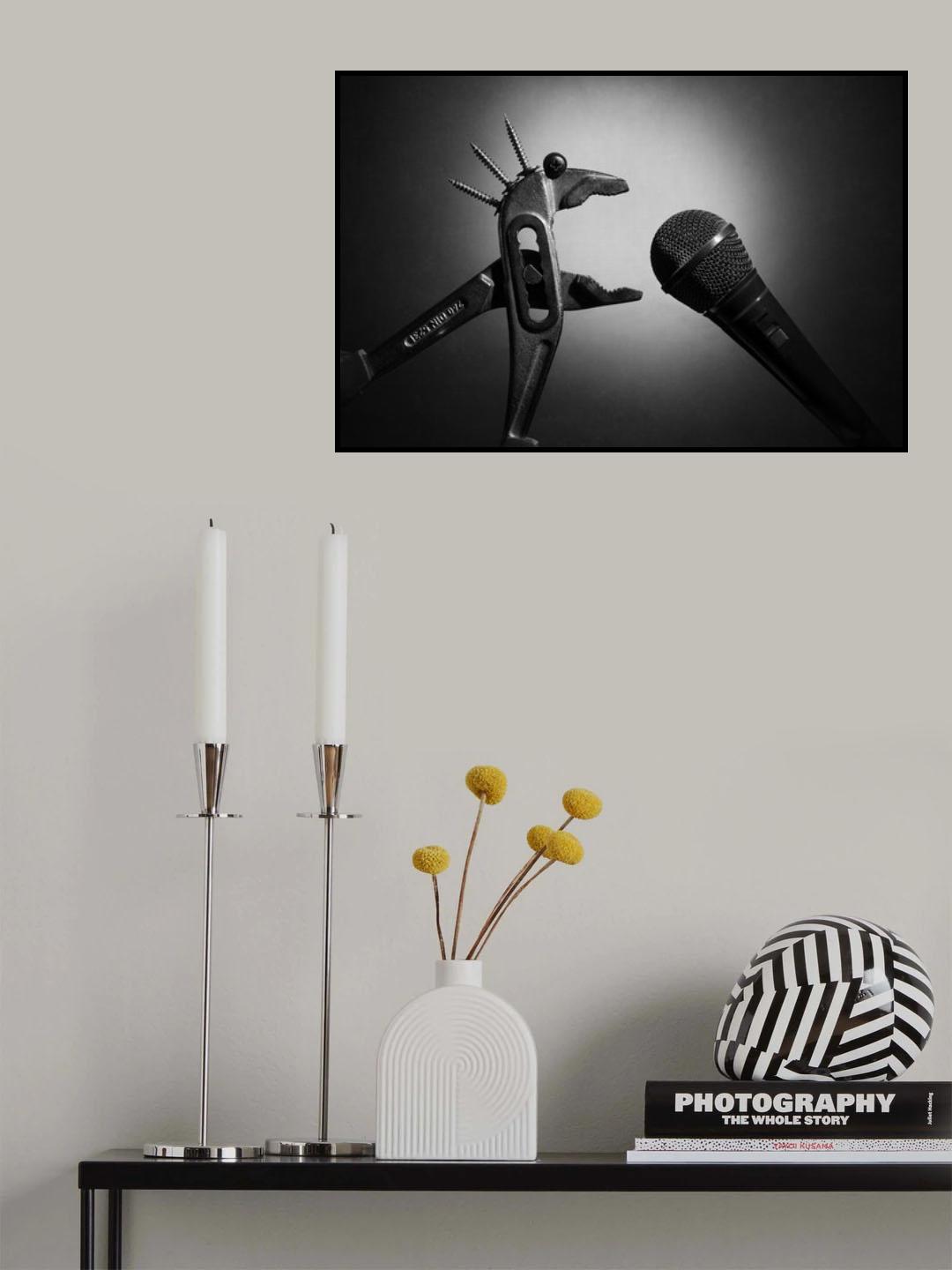 Punk rock Poster och Canvastavla