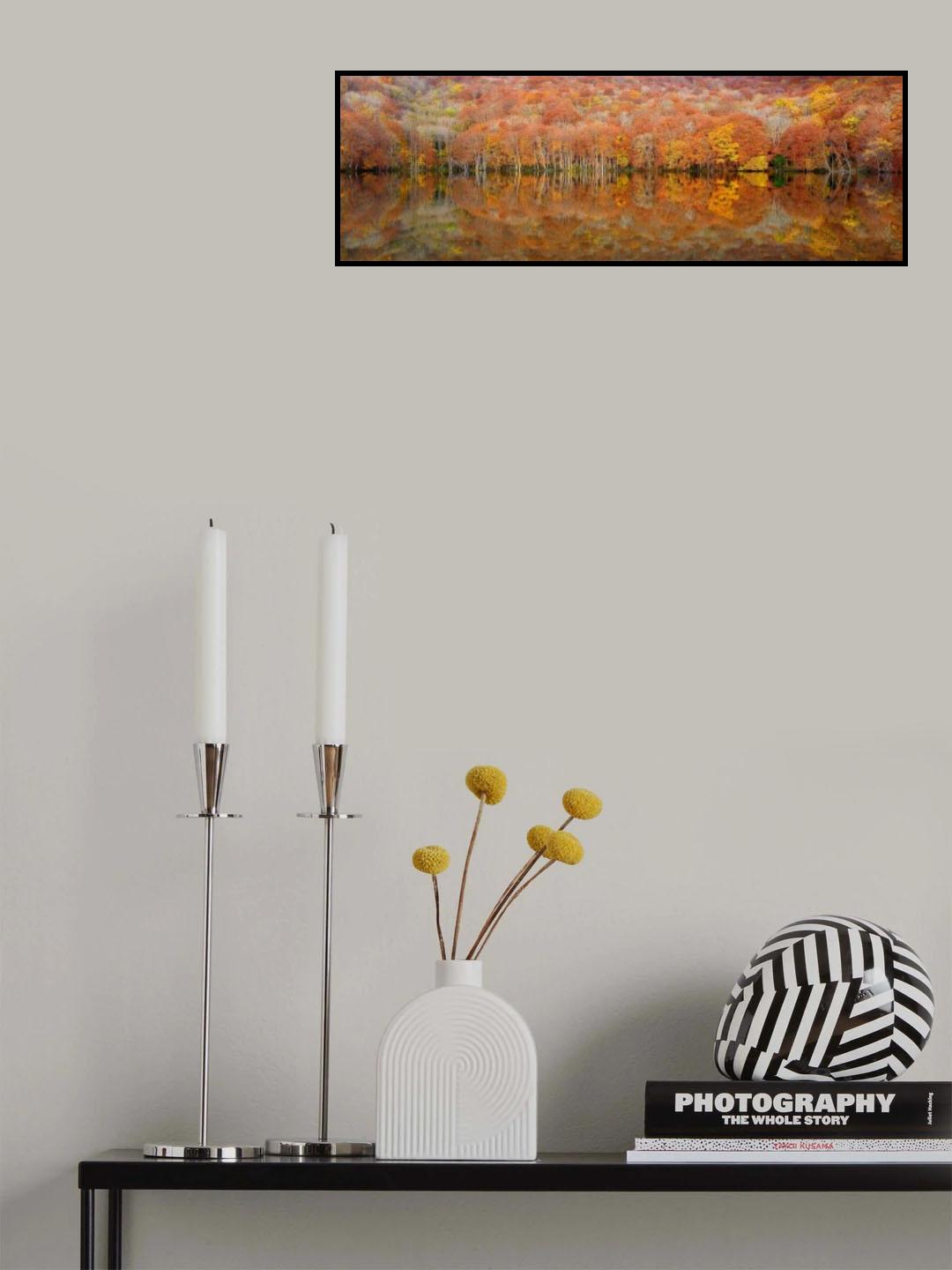 glowing autumn Poster och Canvastavla