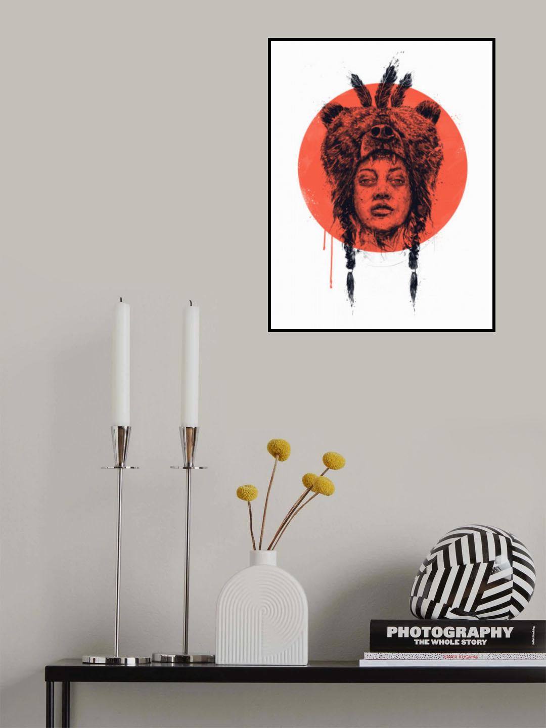 Shaman girl Poster och Canvastavla