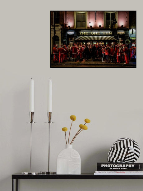 Santa's Teambuilding Poster och Canvastavla