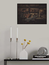 The Library Man Poster och Canvastavla