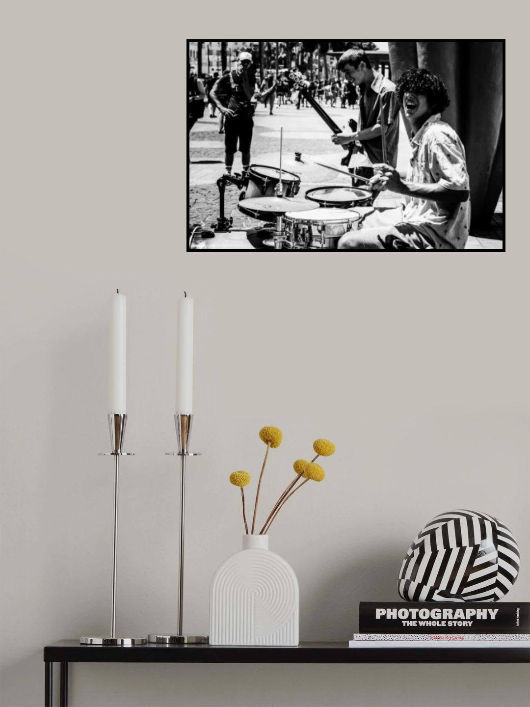 drummer Poster och Canvastavla