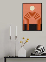Geo Shapes Fall 21 Arc Poster och Canvastavla