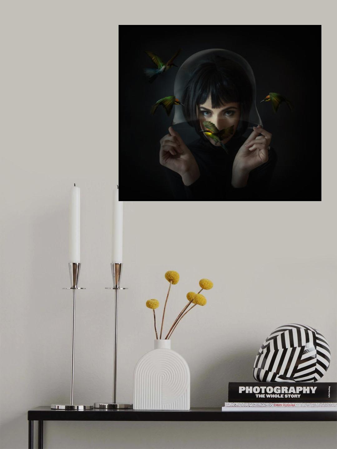 Four little birds Poster och Canvastavla