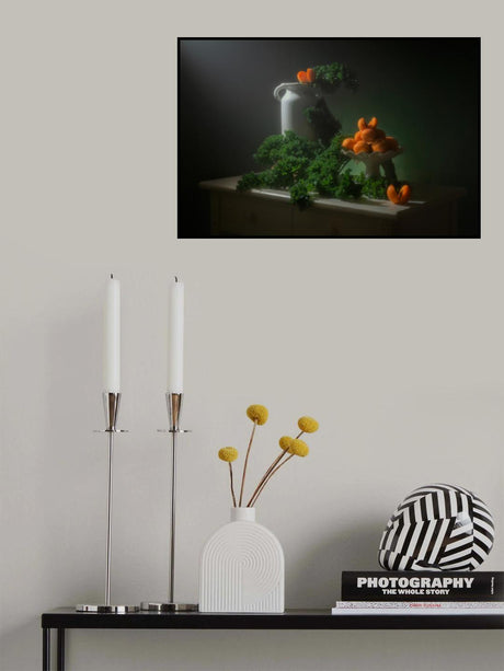 Garden Kale Poster och Canvastavla