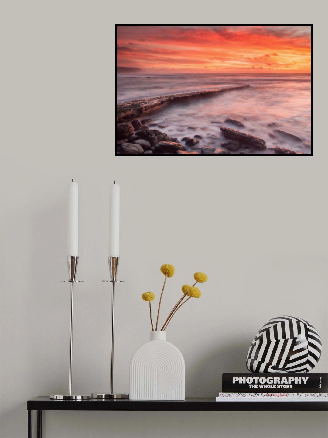 Under a blood red sky Poster och Canvastavla