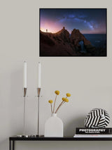 Mi padre, la torre, el arco y las estrellas. Poster och Canvastavla