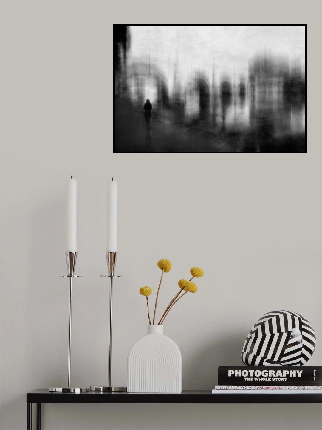 Along the Tevere river Poster och Canvastavla