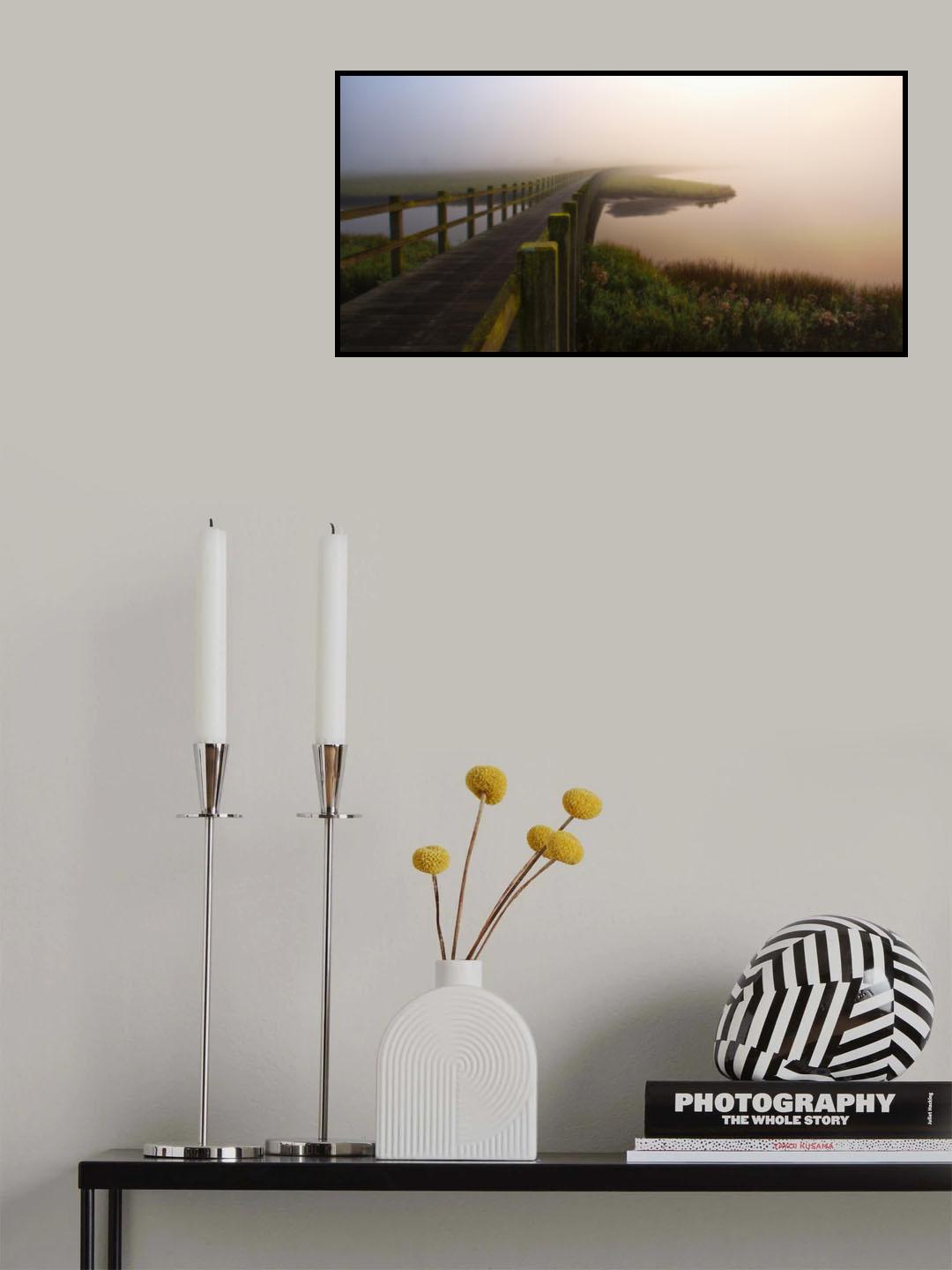 Walk in silence. Poster och Canvastavla