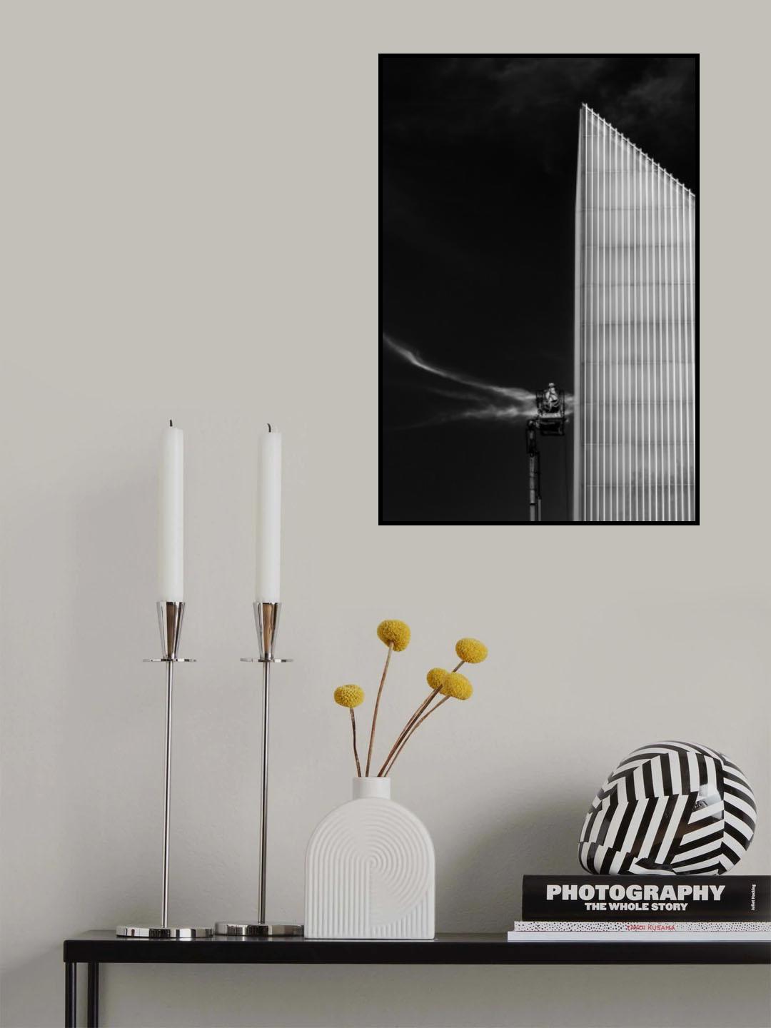Sky cleaning Poster och Canvastavla