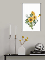 Colorful Sunflower 1 Poster och Canvastavla