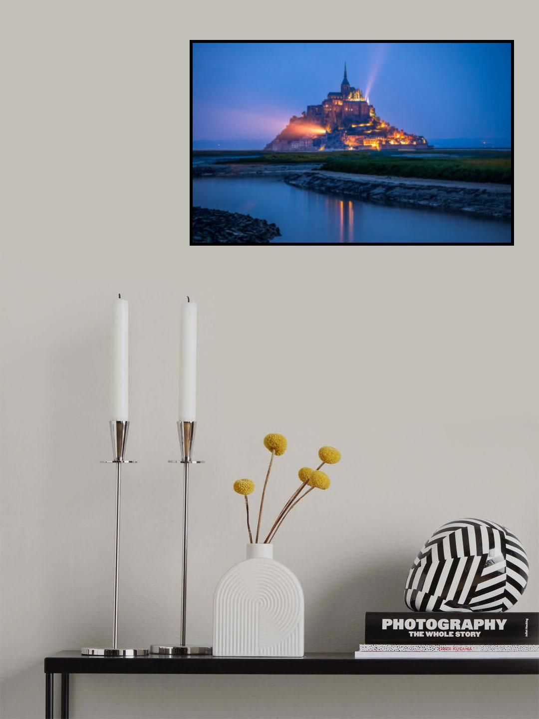 Mont St Michel Poster och Canvastavla