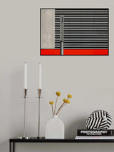 Glass cylinder Poster och Canvastavla
