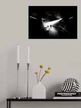 towards the lighted area Poster och Canvastavla