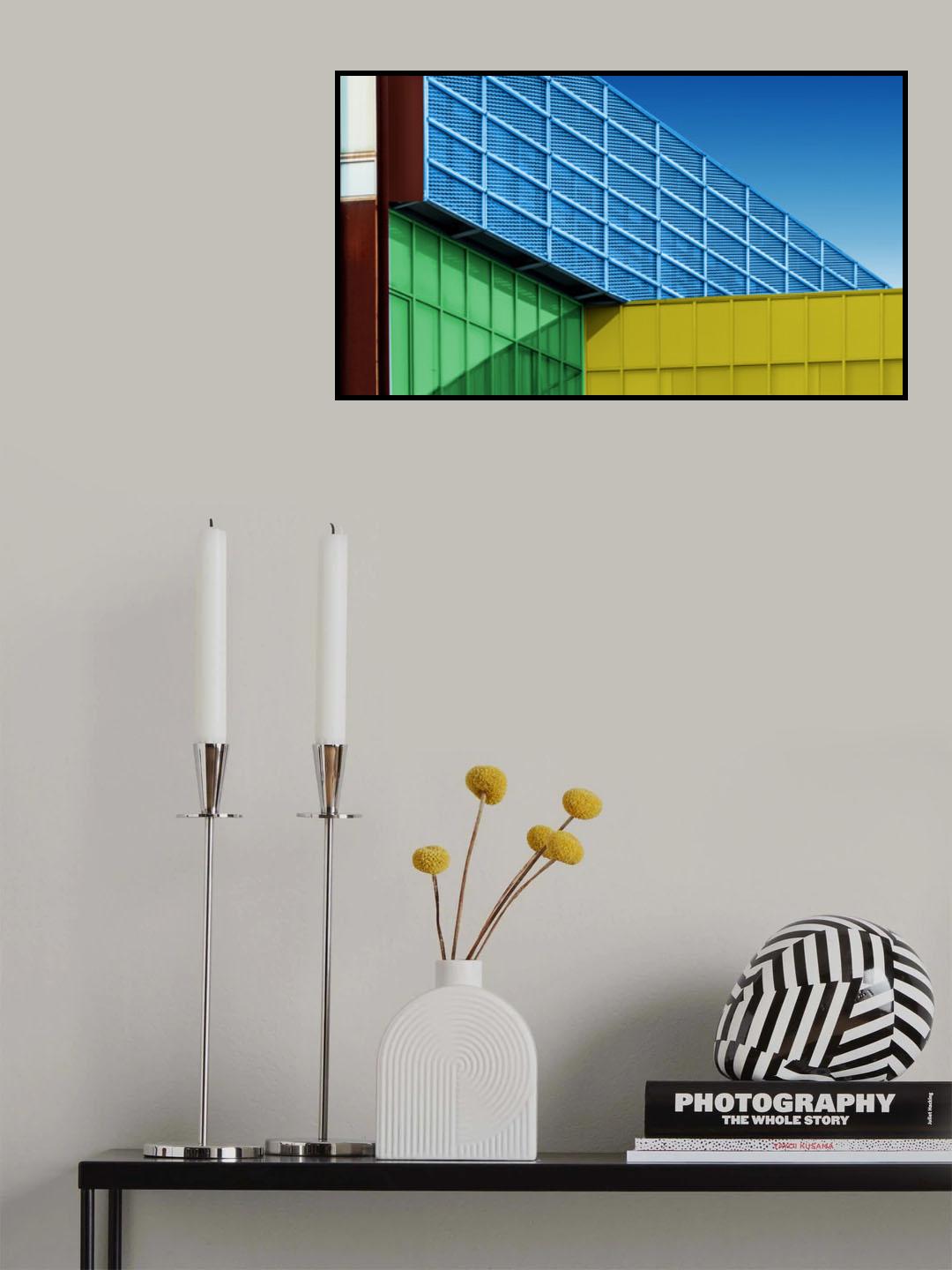 Polychromy Poster och Canvastavla
