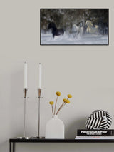 fun in the snow Poster och Canvastavla