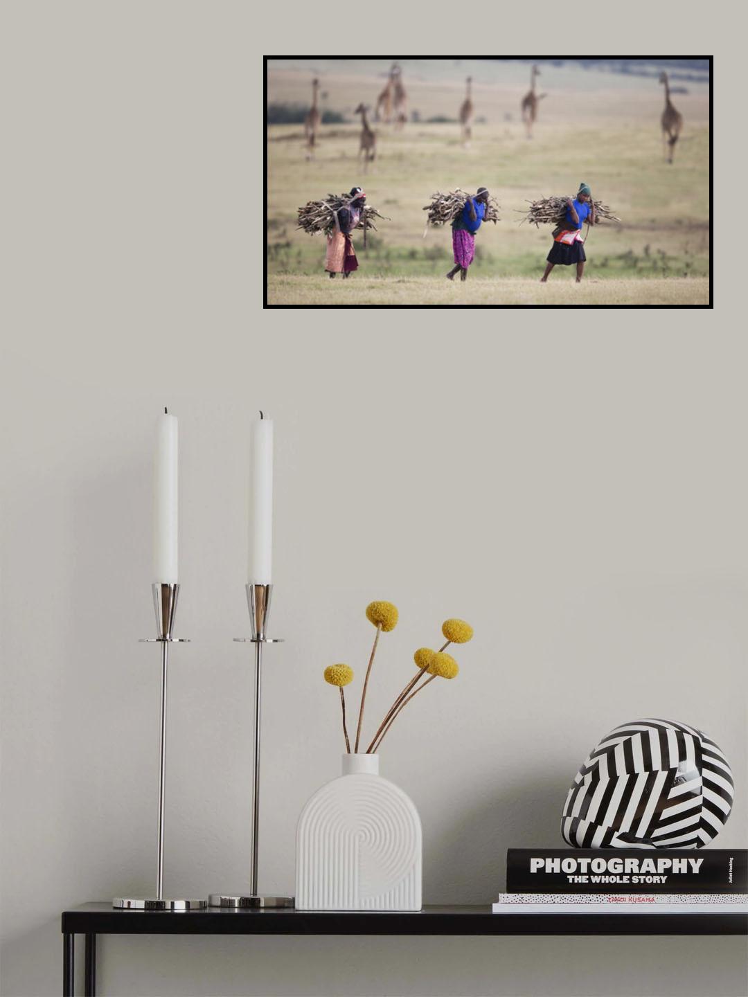 Working in wildlife Poster och Canvastavla