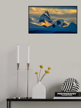 Sunset Antarctica Poster och Canvastavla