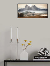 Misty Mountains Poster och Canvastavla