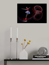 Colorful light painting Poster och Canvastavla