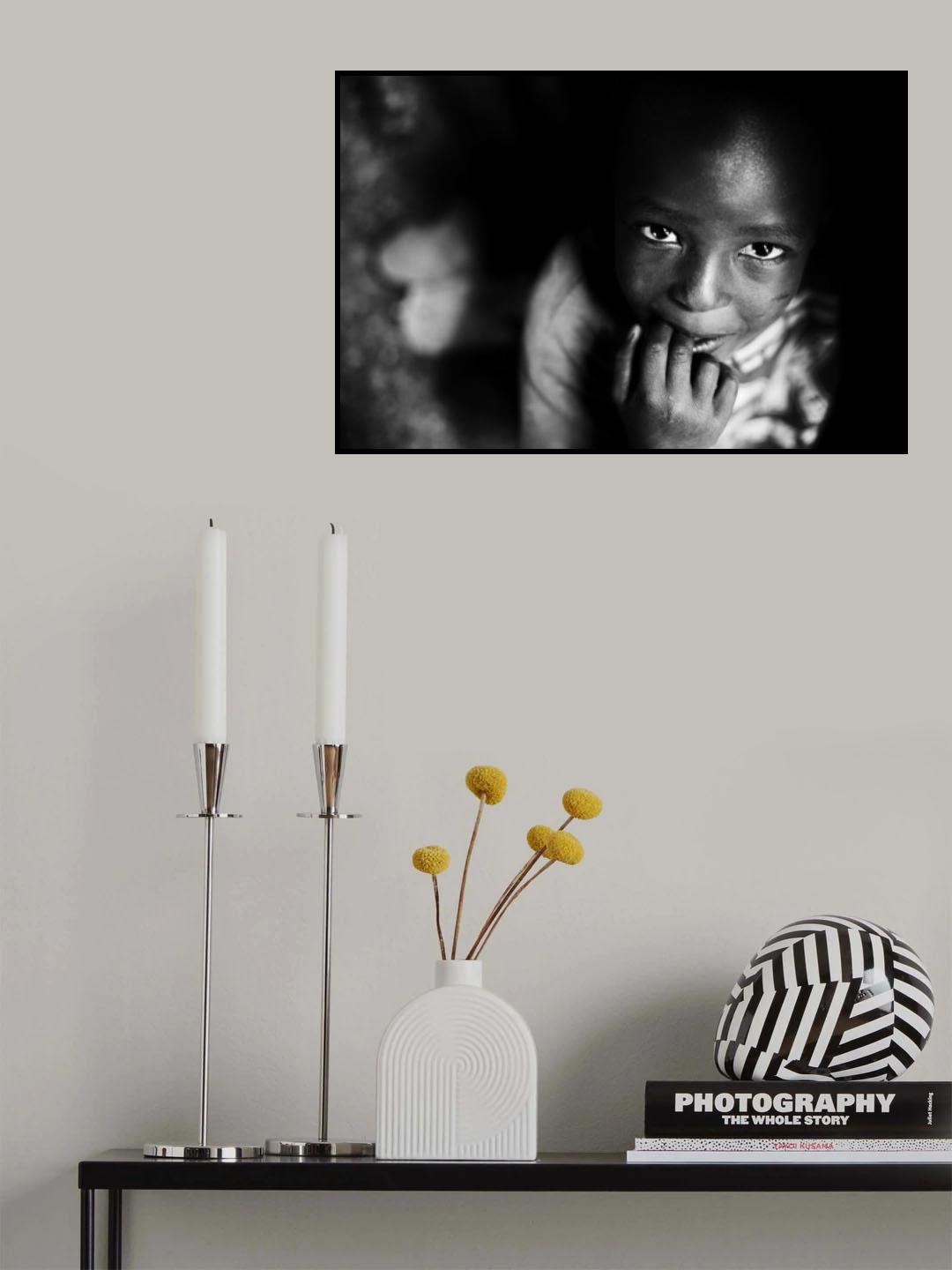 Shyness Poster och Canvastavla