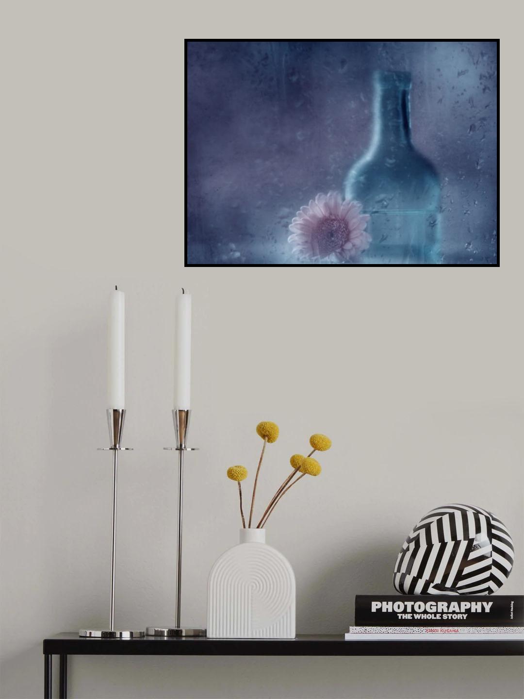 The blue bottle Poster och Canvastavla
