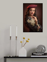 FLOWERY LOOKS Poster och Canvastavla