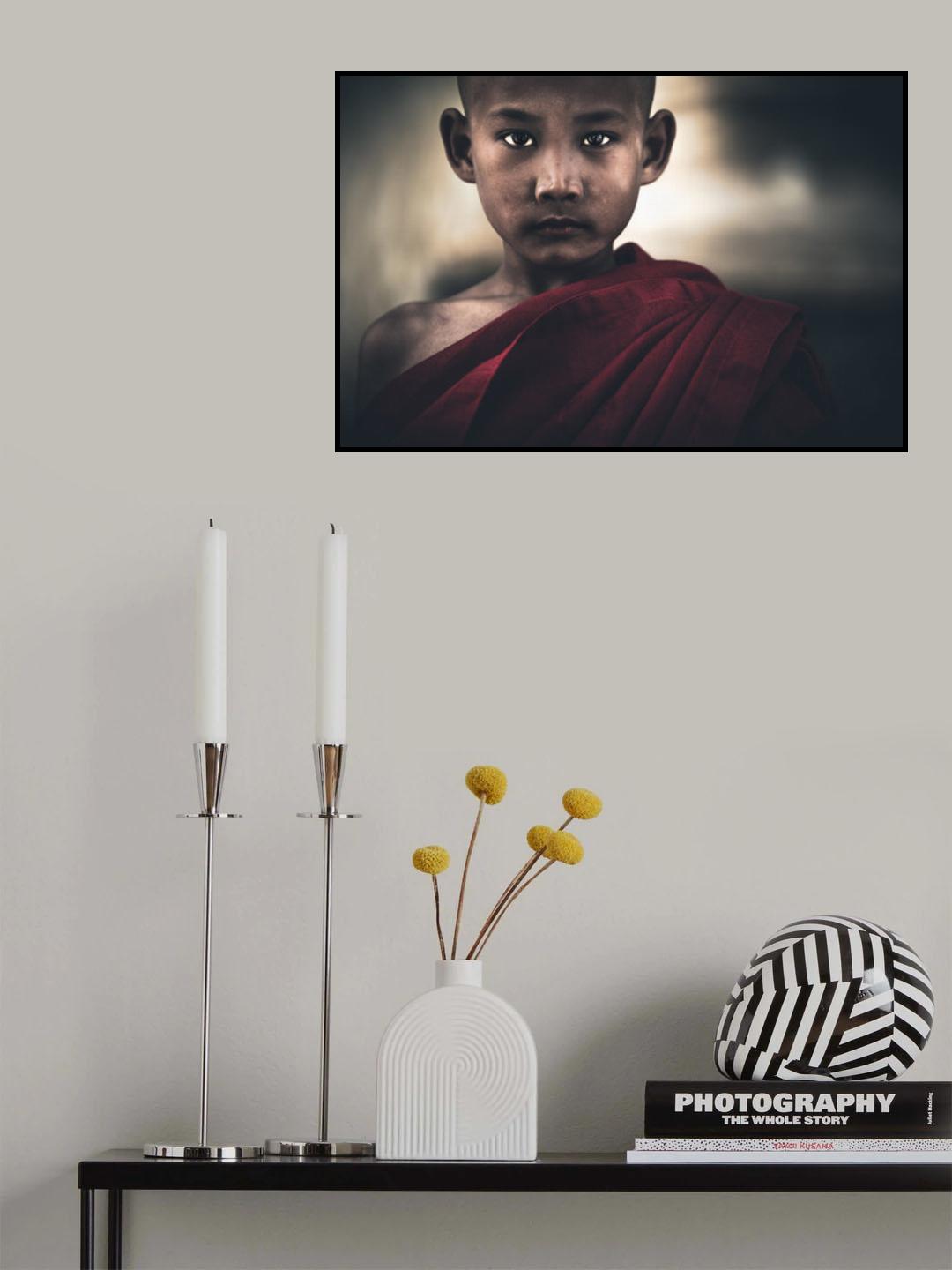 Young eyes from Myanmar Poster och Canvastavla