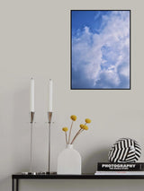 cloudy weather and sky background Poster och Canvastavla