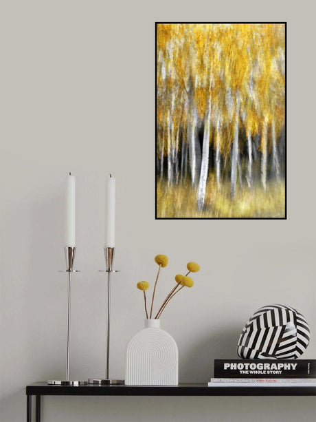 Golden trees Poster och Canvastavla