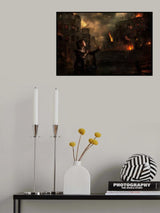 '...If this is to end in fire we should all burn together....' Poster och Canvastavla