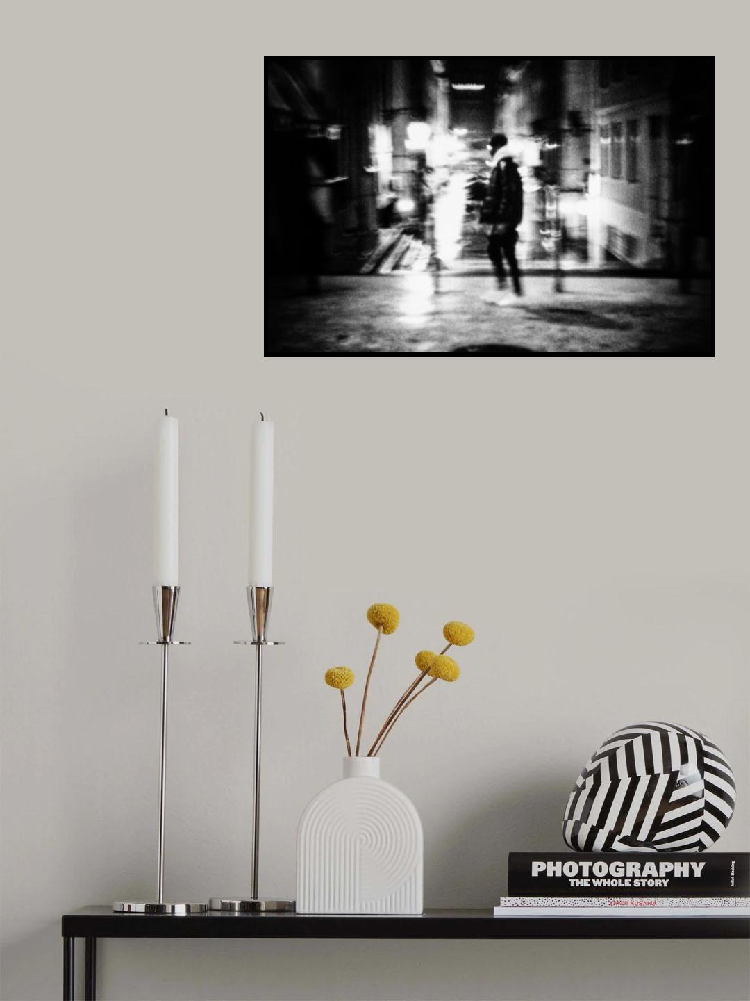 Downtown Poster och Canvastavla