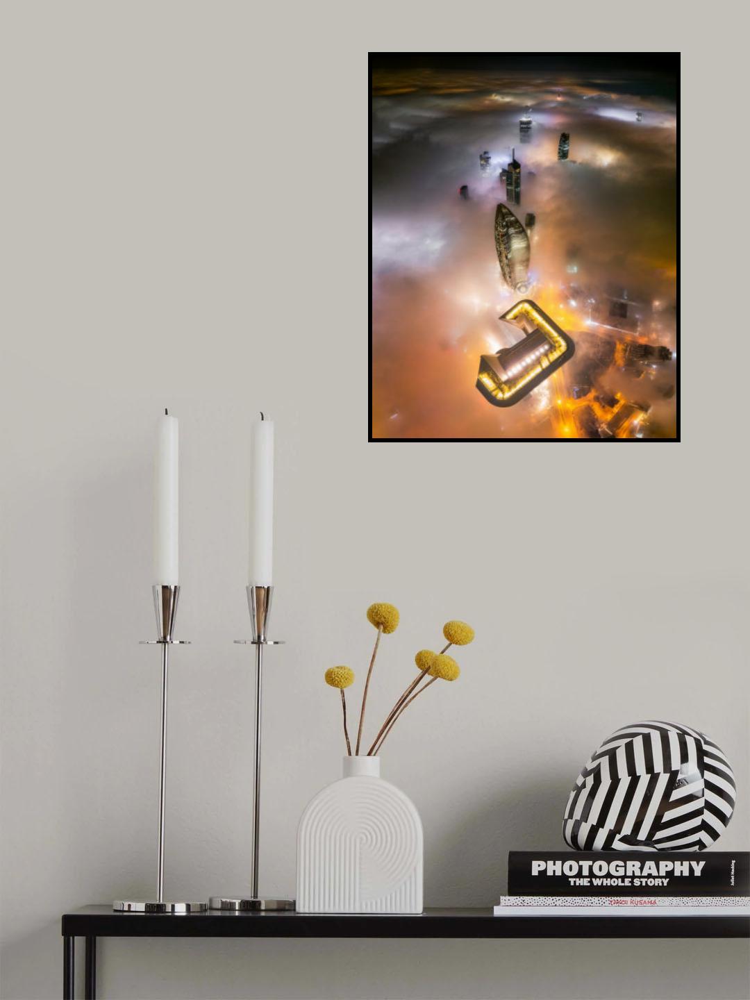 All The City under the Fog Poster och Canvastavla