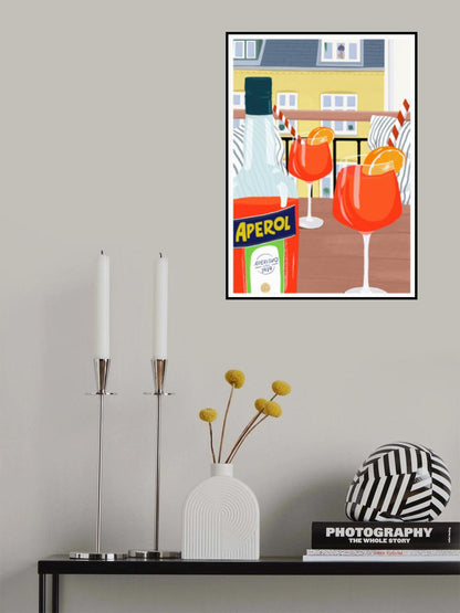 Balcony qHyggeq Poster