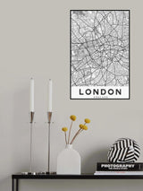 London White Poster och Canvastavla