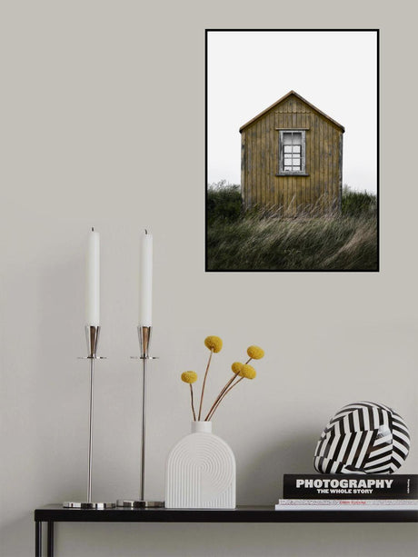 Beach hut Poster och Canvastavla