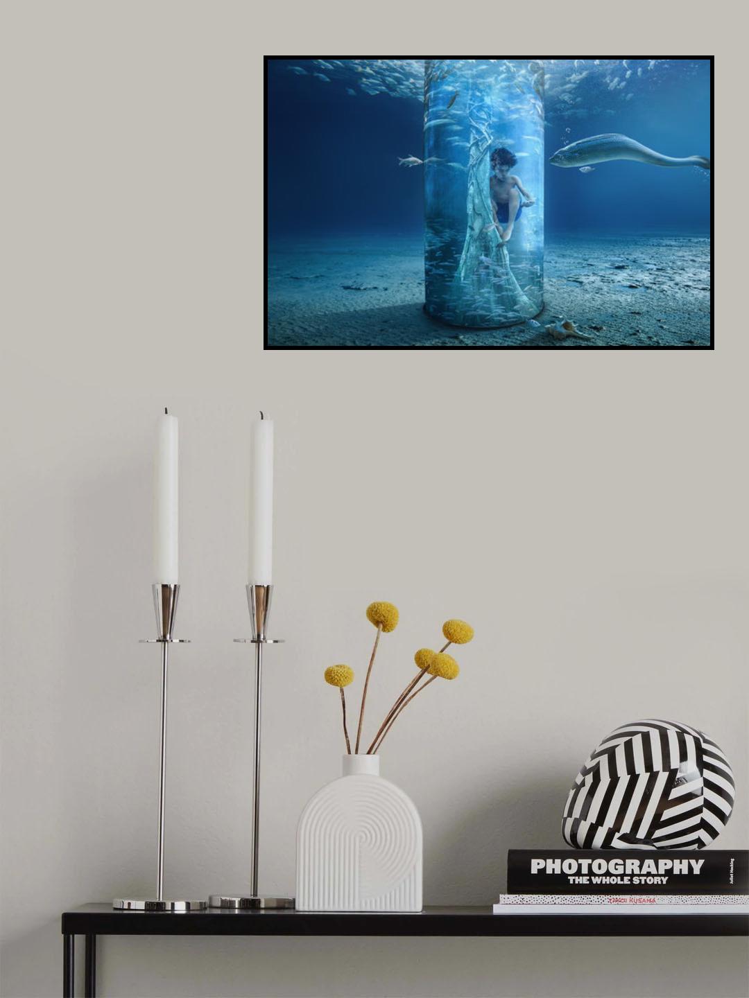 Underwater Poster och Canvastavla