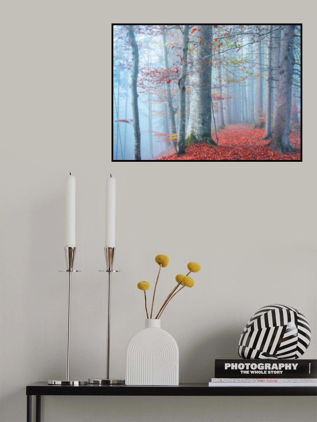 Autumn Mood Poster och Canvastavla