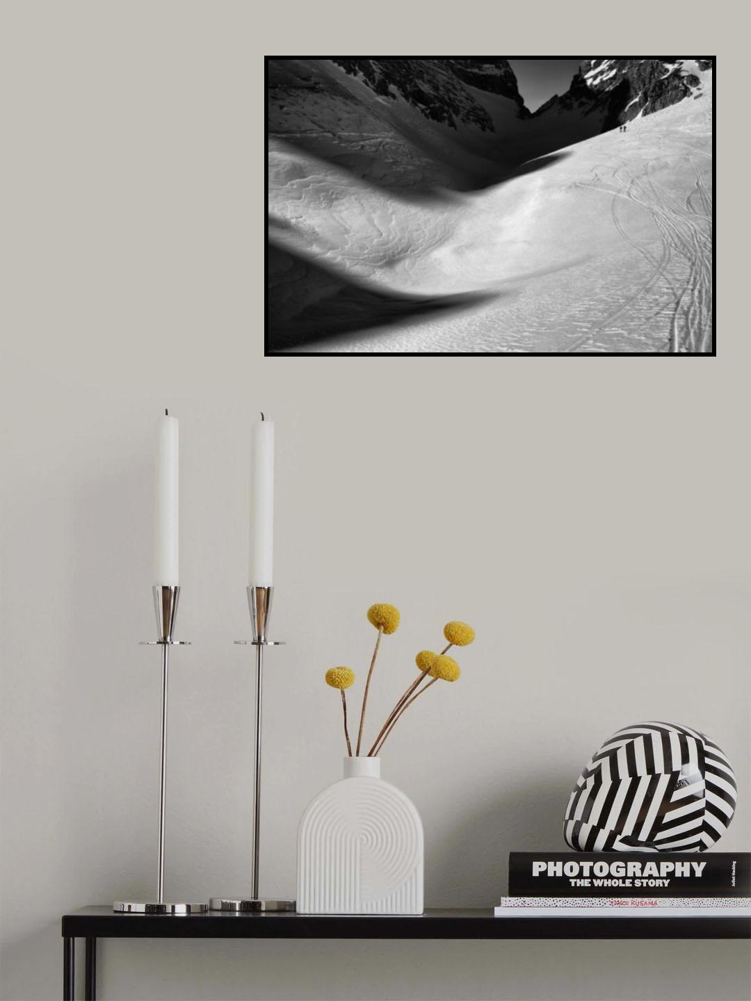 Winter Shadows Poster och Canvastavla