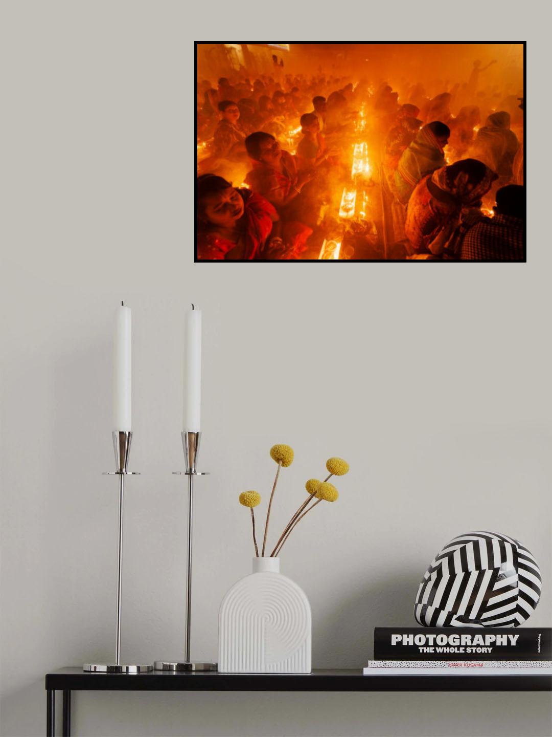 The people in the light. Poster och Canvastavla
