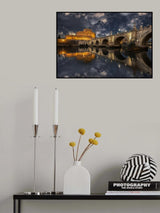 Arches and Clouds. Poster och Canvastavla