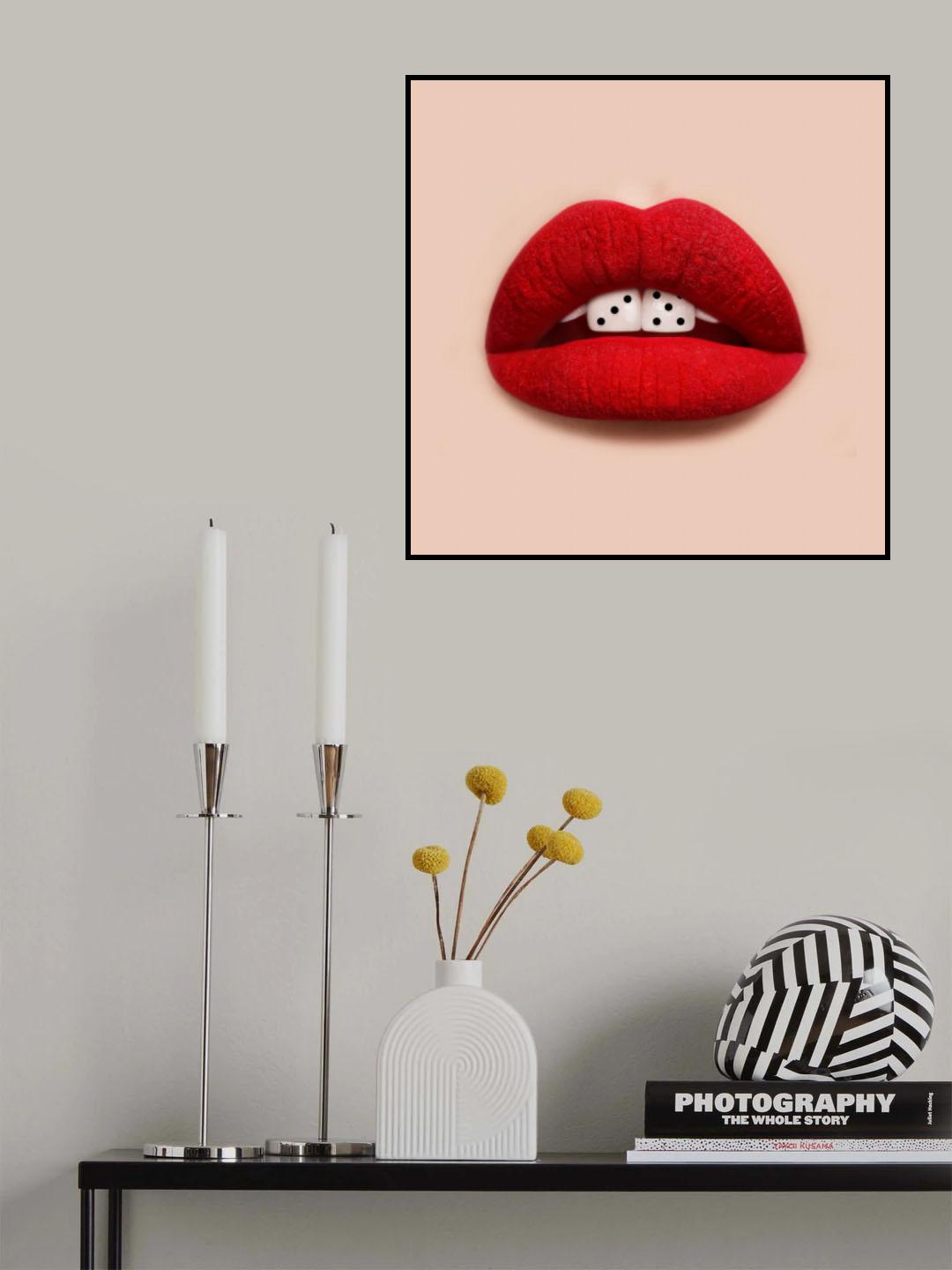 Lucky Smile Poster och Canvastavla