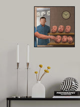 No face Poster och Canvastavla