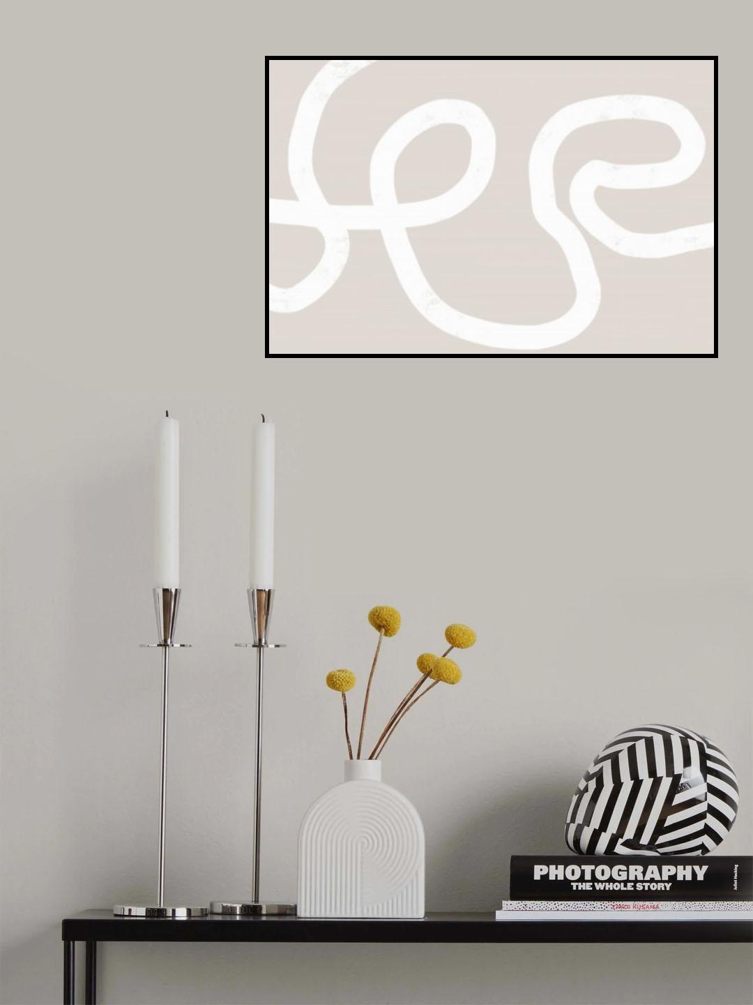Abstract Position No 3 Poster och Canvastavla