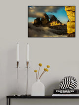 Dreaming is for free (Tre Cime) Poster och Canvastavla