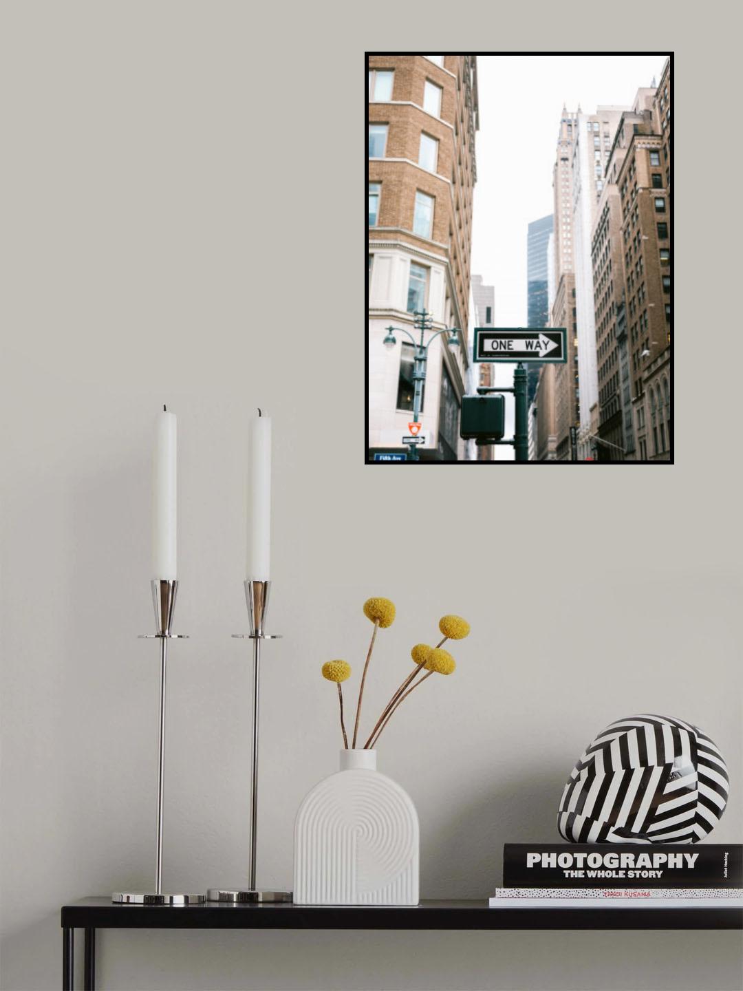 Fifth Avenue New York Poster och Canvastavla