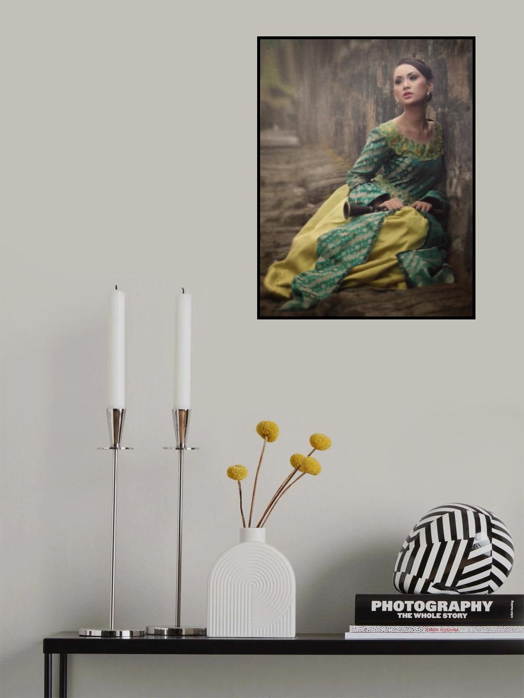 Lady Poster och Canvastavla