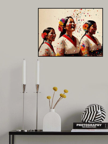Open Hearts Poster och Canvastavla