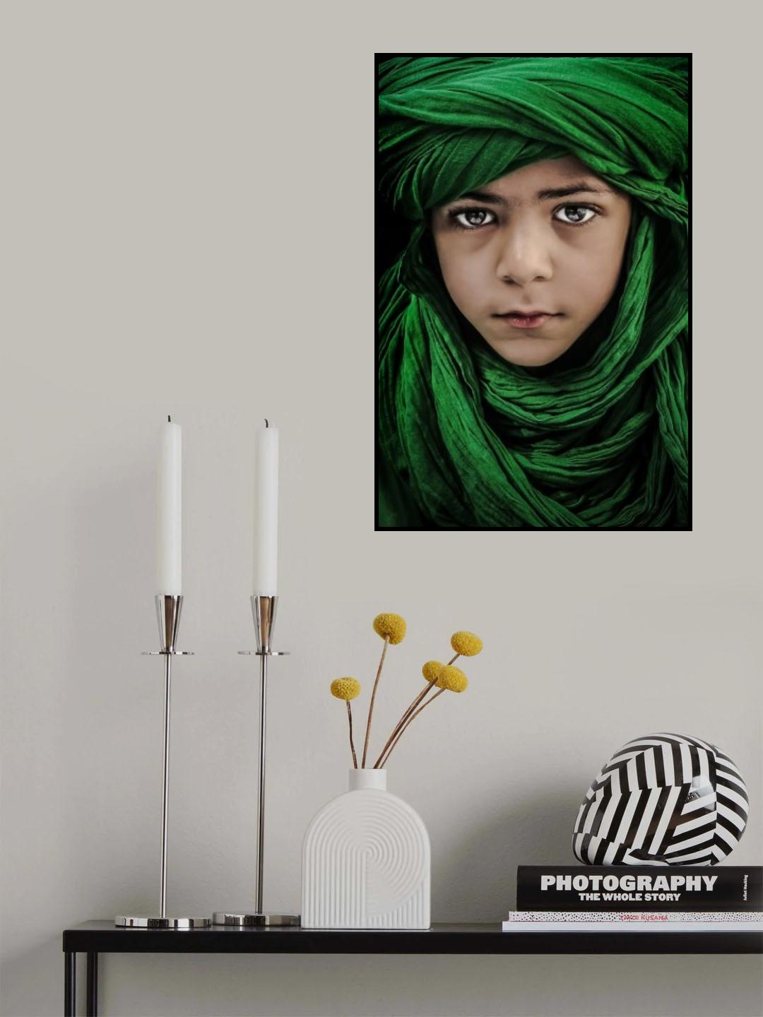 Green Boy Poster och Canvastavla