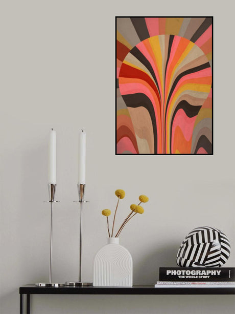Melted Poster och Canvastavla
